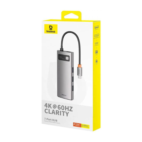 Baseus 4k@60hz Clarity 7 Port Hub